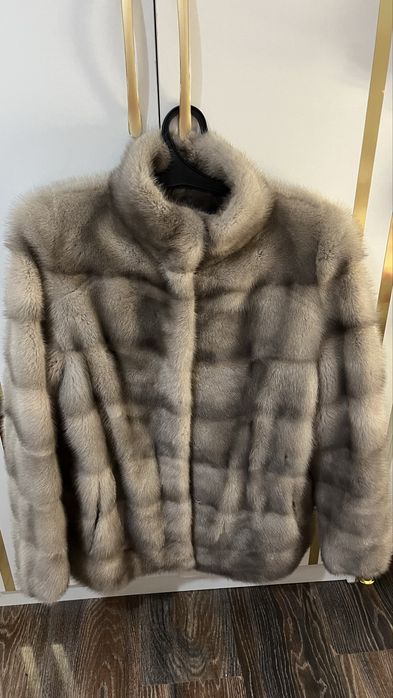 Шуба , норковая , натуральный