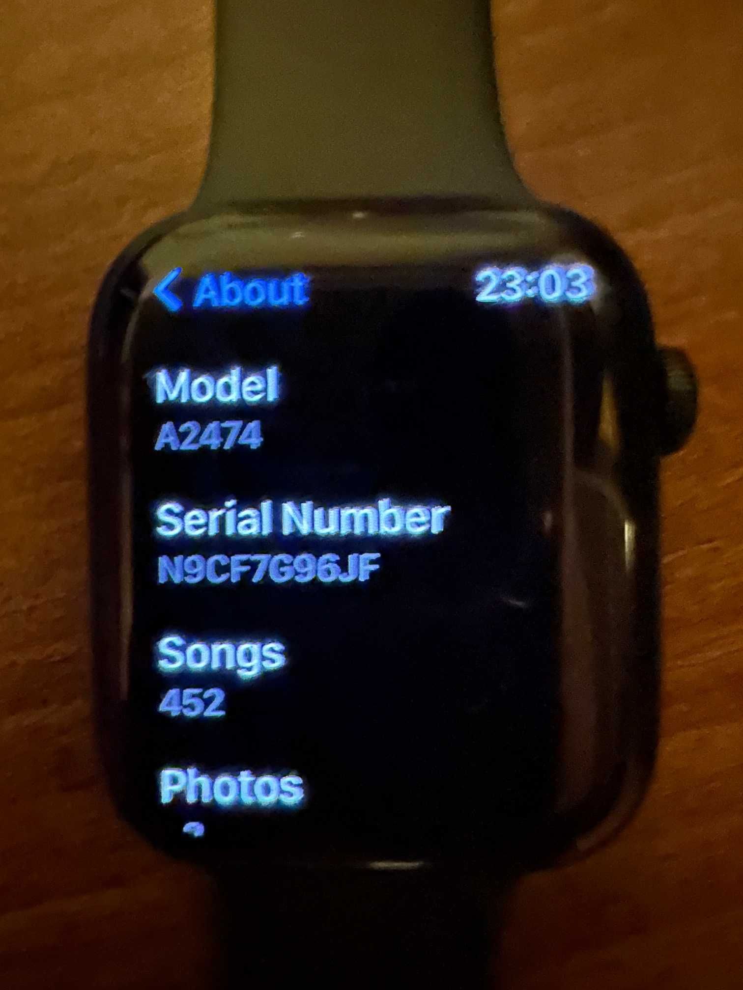 Apple watch seia 7 in garantie