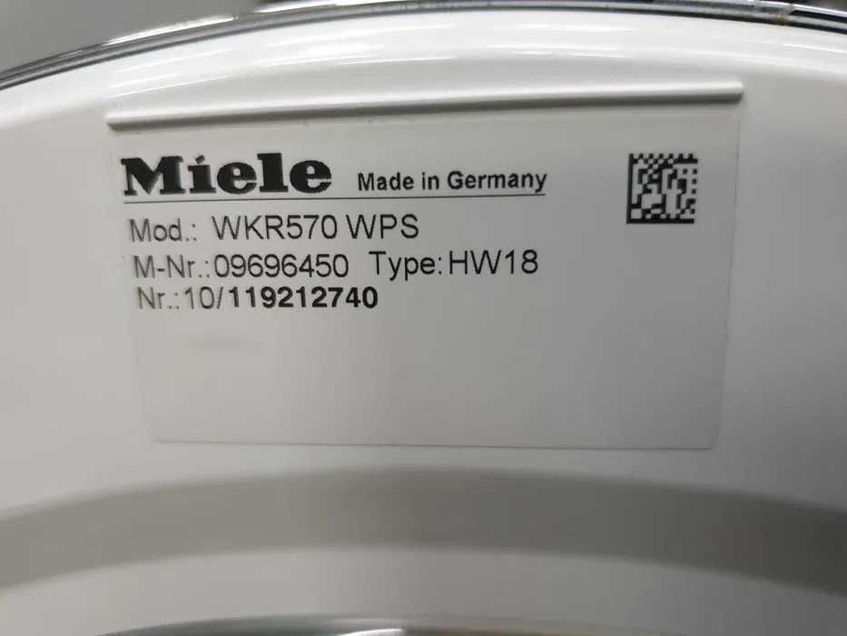 Miele Пералня 9кг TwinDos 1600rpm Миеле 12м Гаранция