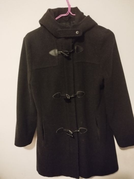 Черно дамско палто MNG, Violeta. Черни палта  Zarа