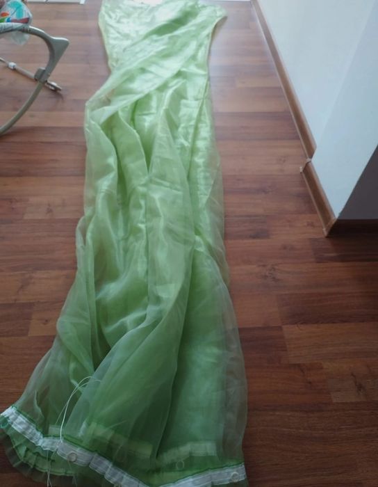 Perdea organza vernil