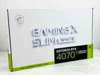 НОВА! MSI GeForce RTX 4070 Ti SUPER 16G Gaming X Slim White