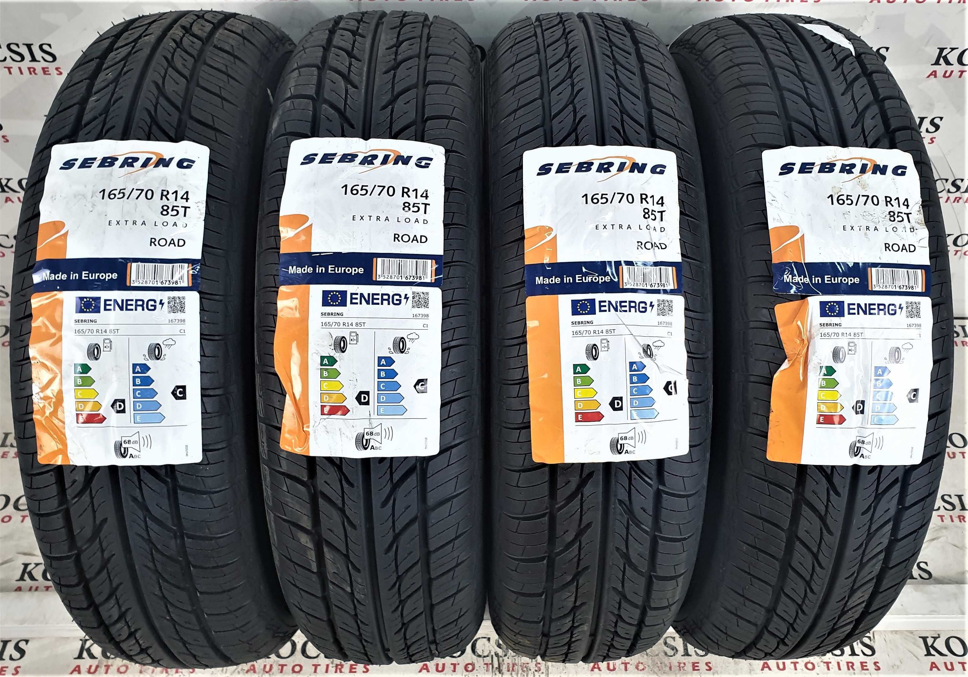 Anvelope noi vara - 165/70/14 - SEBRING by Michelin