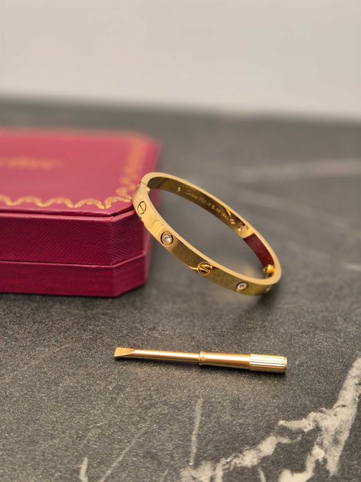 Bratara Cartier - Love Bracelet | Gold, Rose, Silver