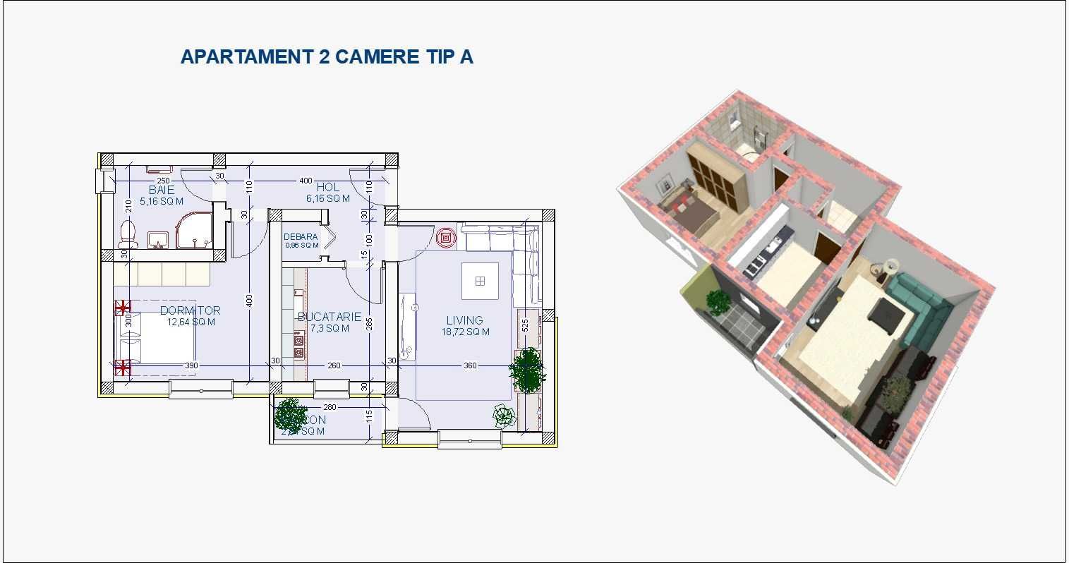 Apartamente NOI 2 camere in Sisesti Residence - Rate la dezvoltator