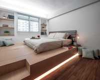 Кровать подиум для квартиры/дома
