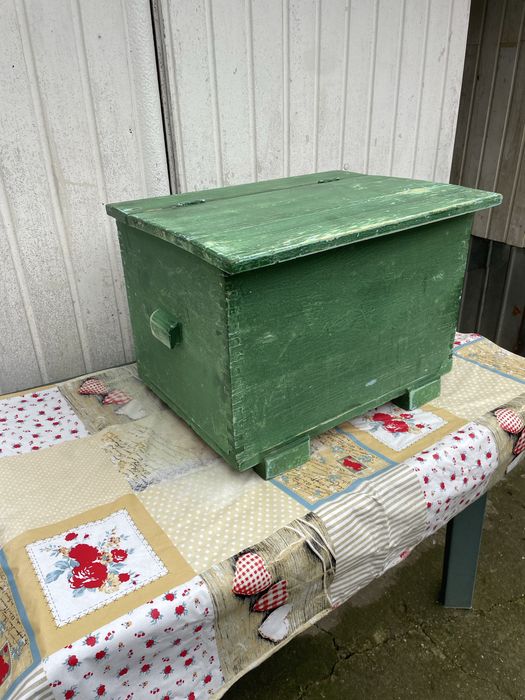 Ladă din lemn pentru faină