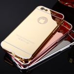 Husa / Bumper aluminiu + spate Oglinda iPhone 5 , 5s , SE , 6 Plus