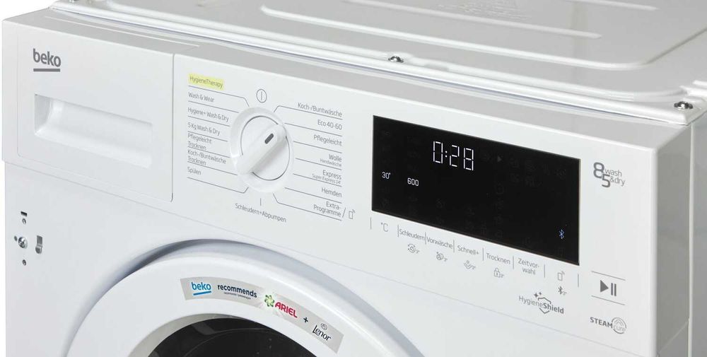 Пералня със сушилня за вграждане BEKO WDWI85141 8/5 кг