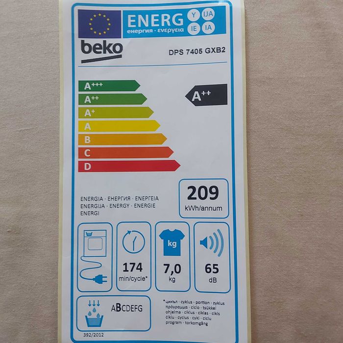 Uscător rufe Beko 7kg