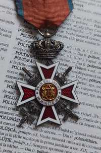 Decoratie,medalie,ordinul "coroana romaniei "piesa de colecție!