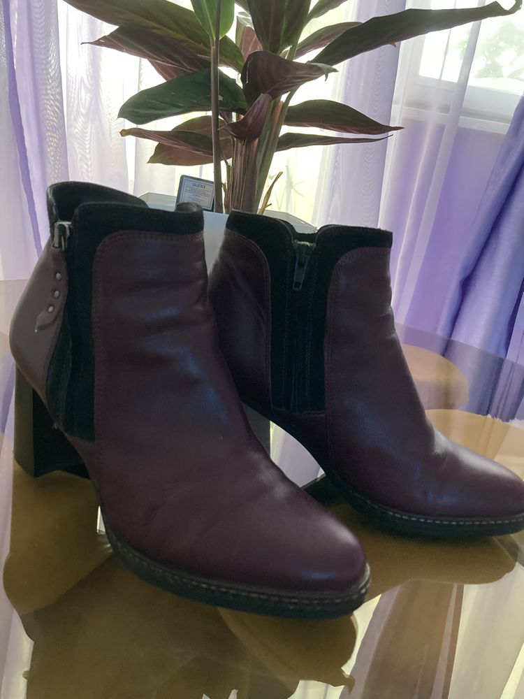 Botine piele naturala,nr 40