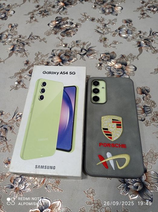 Samsung A54 5g
Kar dok full
Xotira 128/6
Aybi yo edial
Srocna sotilad