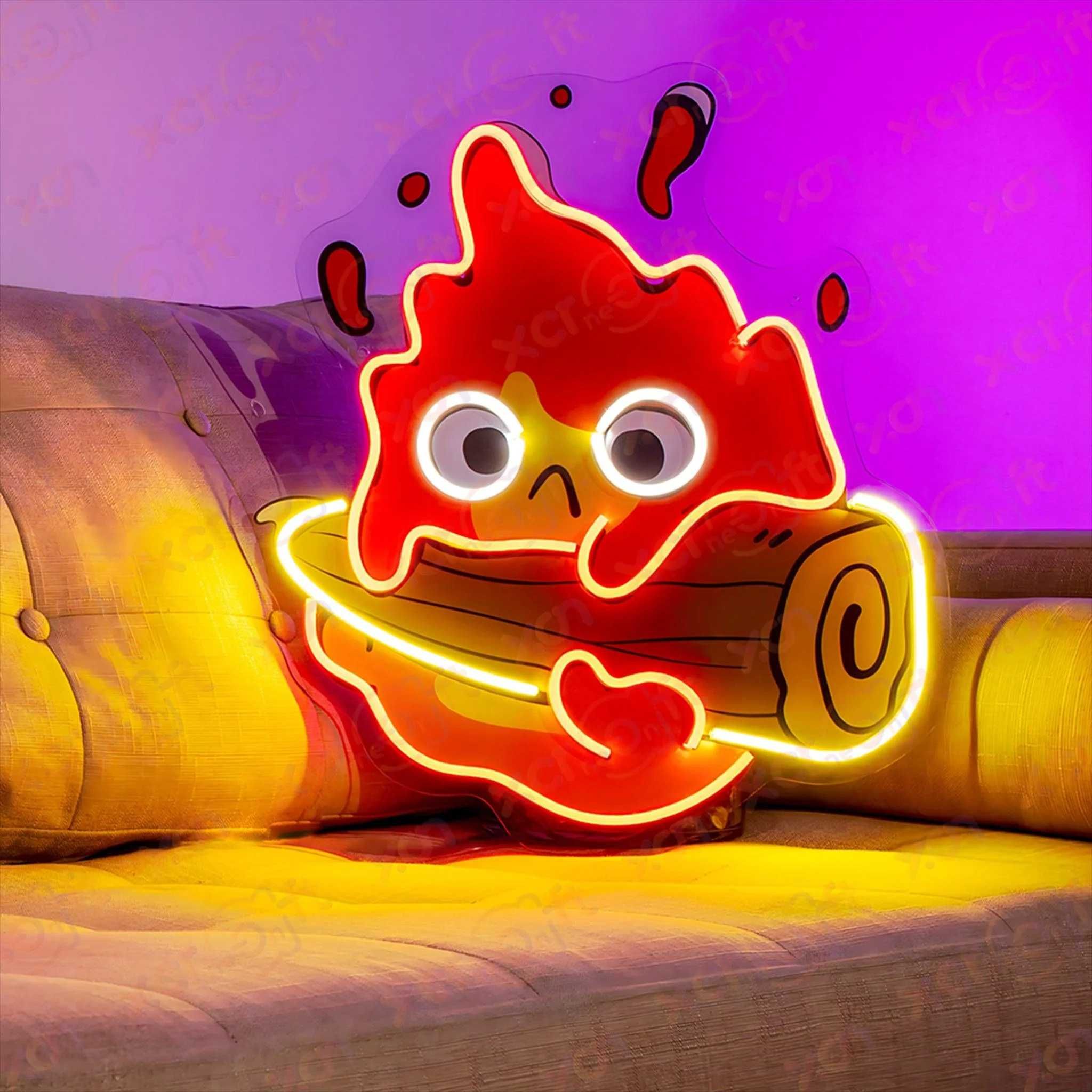 O‘smir farzandingiz uchun neon yozuvlar
