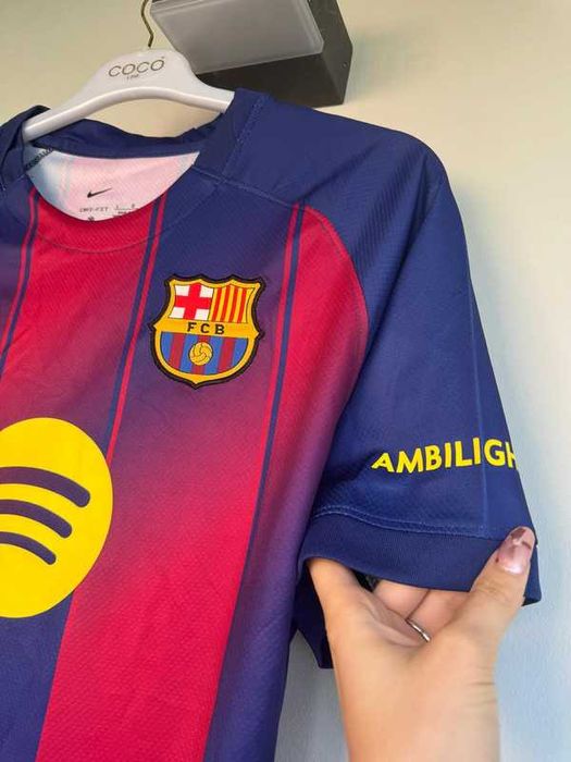 Tricou Fotbal Fc Barcelona M/L Home Kit Lamine Yamal