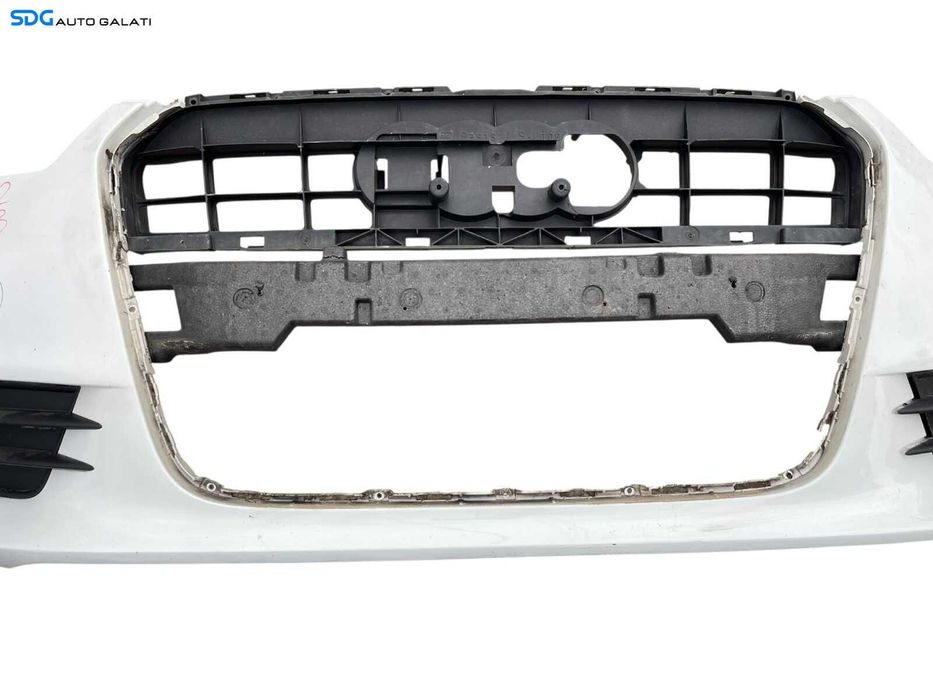 Bara Spoiler Fata FARA Grila cu Emblema cu Locas Senzori de Parcare si Spalatoare de Faruri Audi A6 C7 NFL Non Facelift 2011 - 2014 Culoare LY9C [K0782] [Depozit]