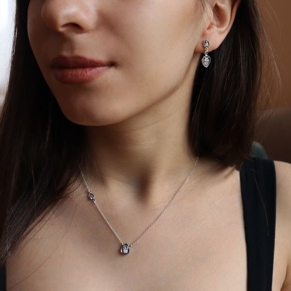 Сребърно нежно дамско колие My Silver