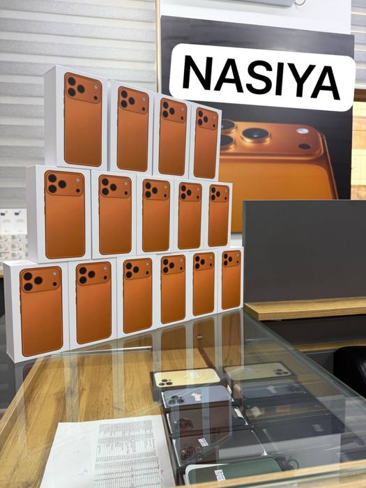 Nasiya savdoga Apple 17 pro max 256 sim звоните