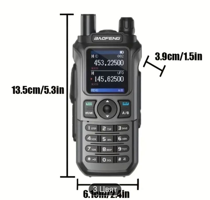 Радиостанция Baofeng UV-21 type-c