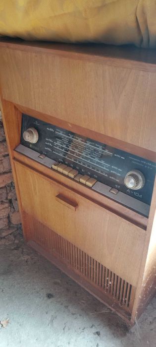Ретро радио/грамофон Респром А -104