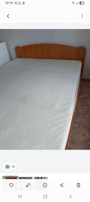 Продам б/у матрас 160 × 200