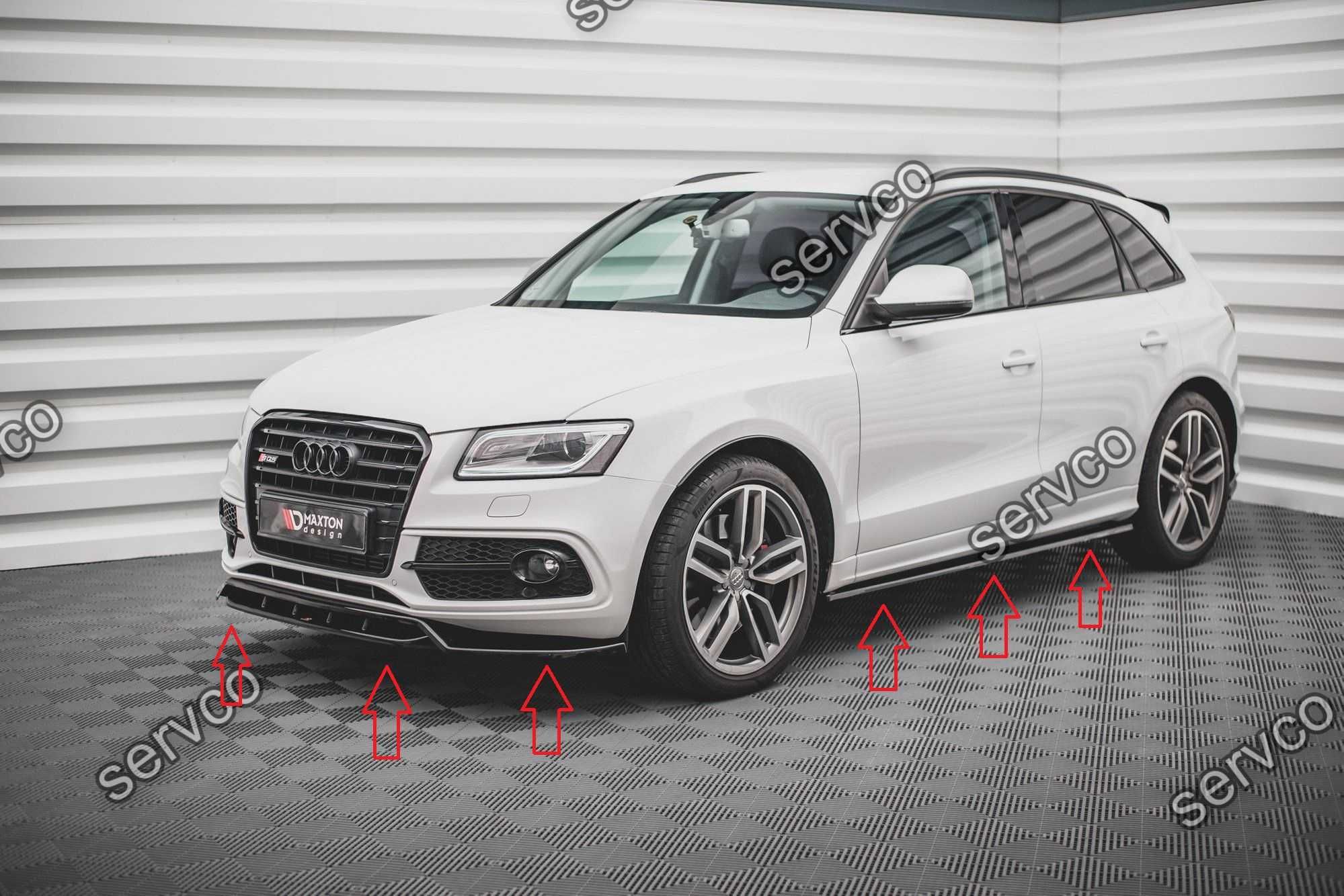 Pachet Body kit Audi SQ5 Mk1 (8R) 2012-2017 v2 - Maxton Design