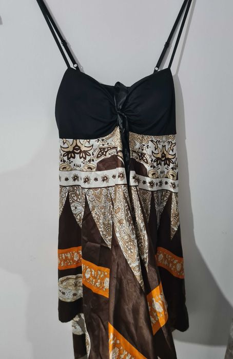 Rochie de vara/plaja din satin mărimea S/M