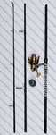 SET CRAP Lanseta 3,30m KOMODO 3,75LBS SI Mulineta WIND BLADE MA6000