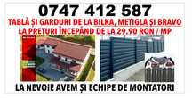 Tabla  Bilka,Metigla si Bravo cu garanție 50 de ani și 30% reducere.