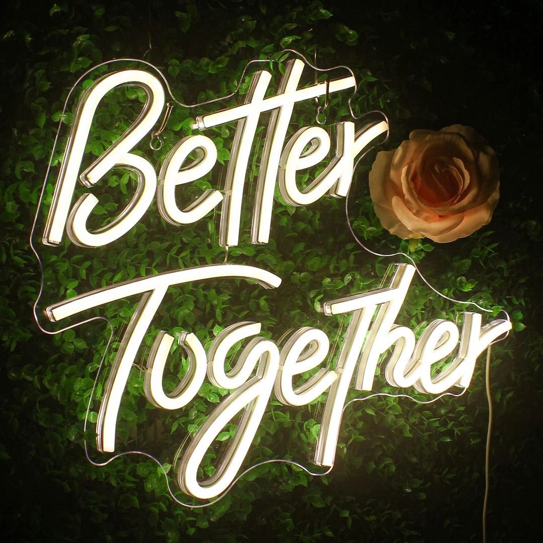 Better Together неонови табели LED