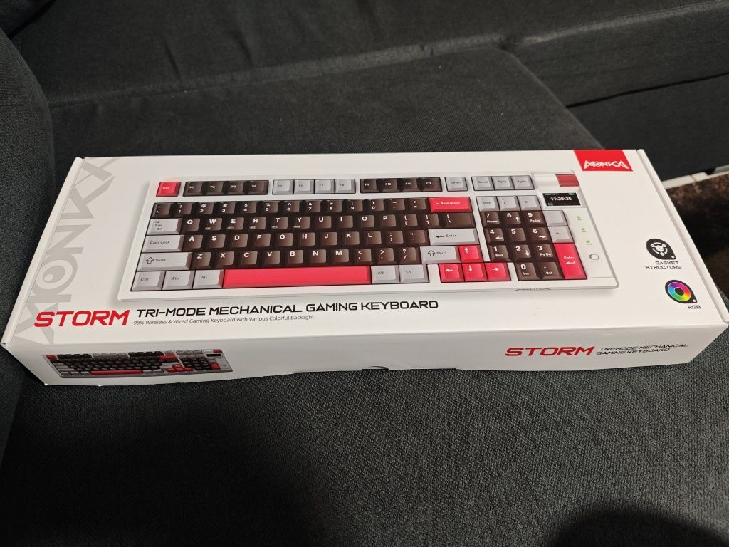 Механична безжична клавиатура Marvo Monka Storm