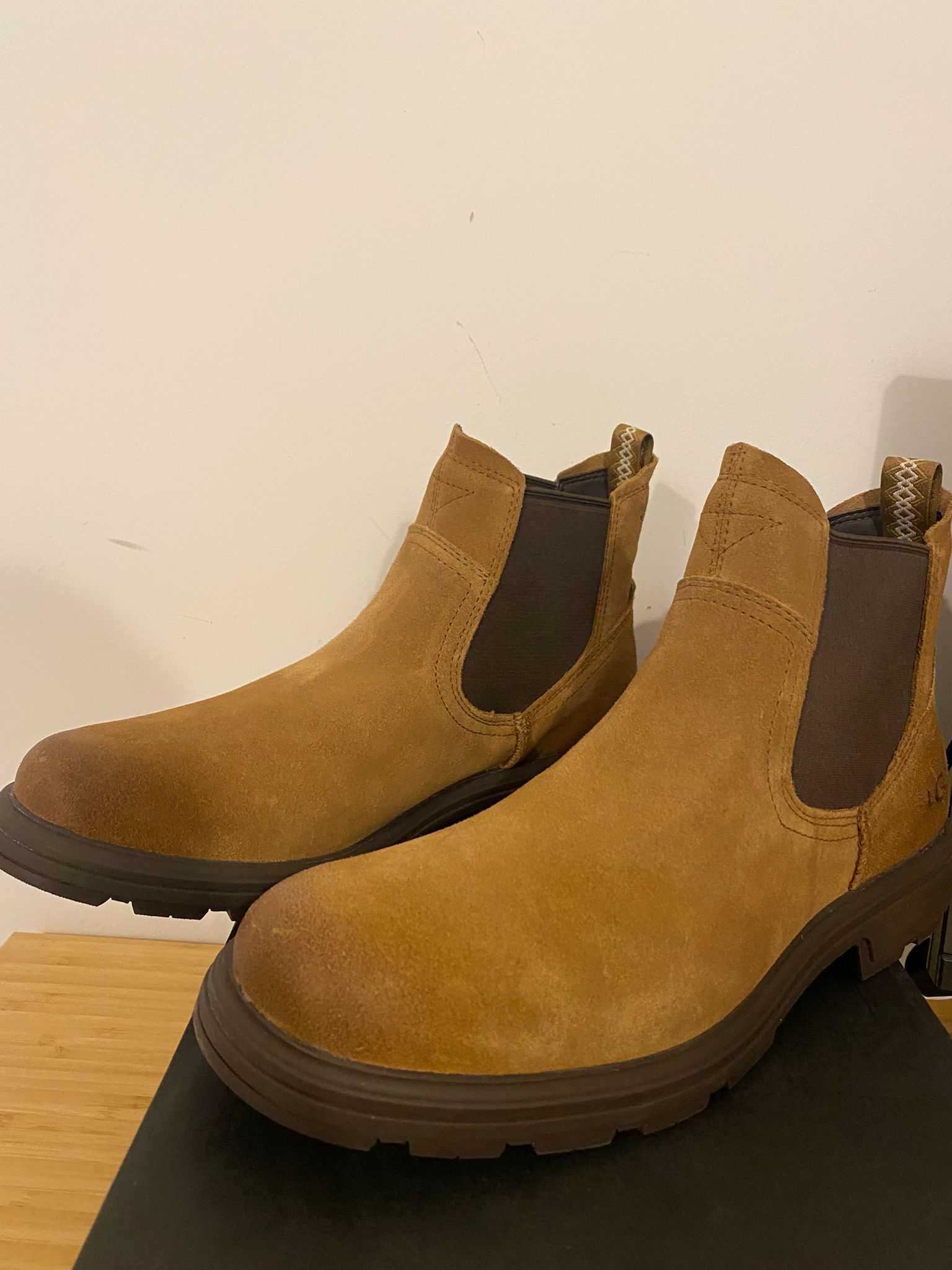 Cizme/Ghete barbati piele naturala UGG Biltmore Chelsea maro, nr. 42