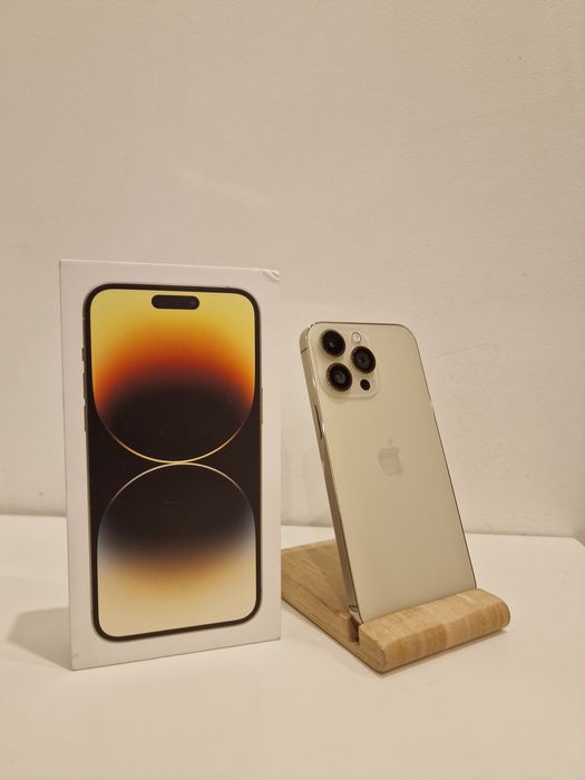 iPhone 14 Pro Max Gold 128GB 5G | Impecabil, Baterie 100%