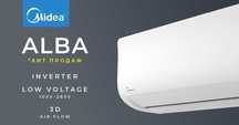 Кондиционер Midea Alba 7 000 Low Voltage 105V | Inverter | Доставка