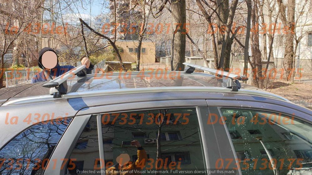 Bare portbagaj SKODA Karoq Kodiaq Kamiq Octavia AERO WINGBAR ALUMINIU