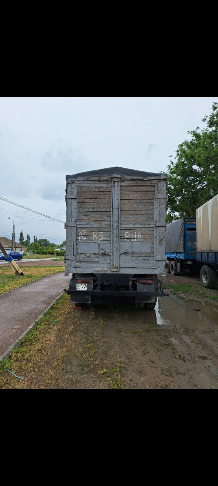 Прицеп трехвозка