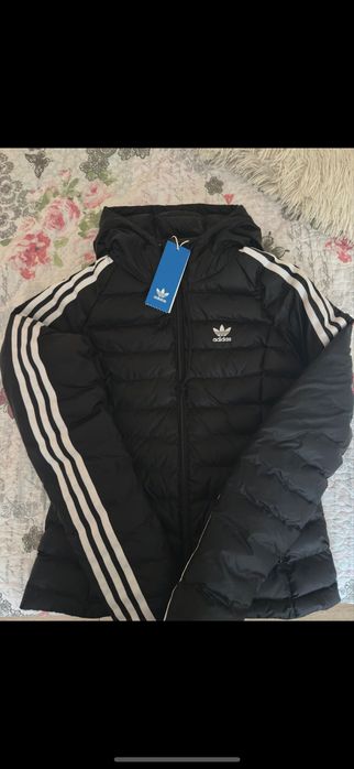 Черно зимно яке - Adidas