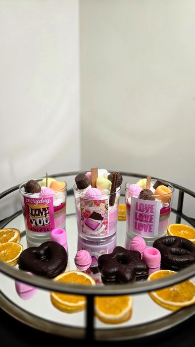 Ароматни свещи ръчно изработени