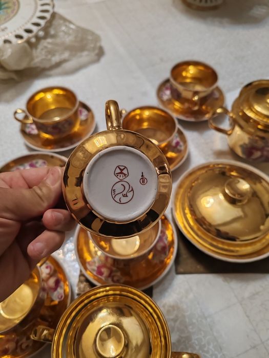 Фарфоровый сервиз ссср редкий пазалоте