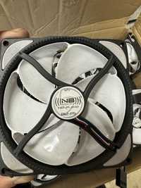 Ventilator PC, Noiseblocker, NB-eLoop, B12-PS, 120 mm, Gri/Alb