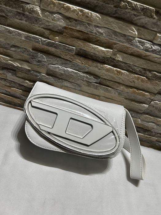 Diesel white handbag