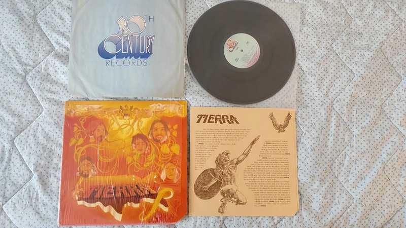 Vinil Tierra-Self-Titled LP 1973-Gen Latin Funk/Soul, 20th Century