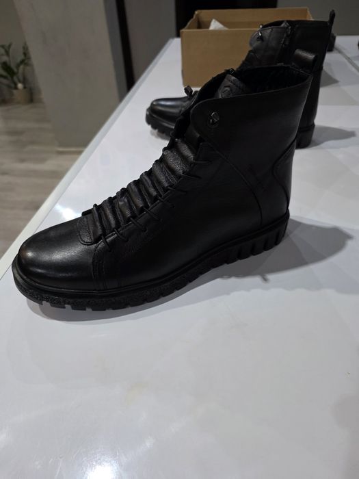 Мъжки боти от естествена кожа!