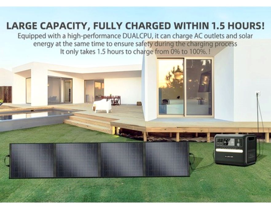 Panou solar portabil 200w