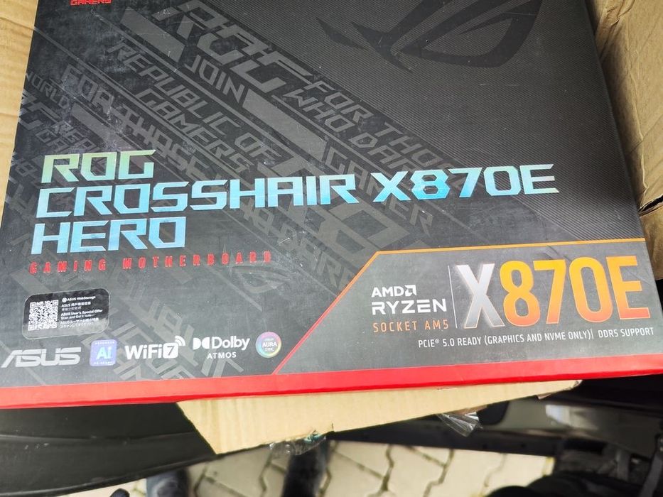 Placa de baza asus rog crosshair x870e hero