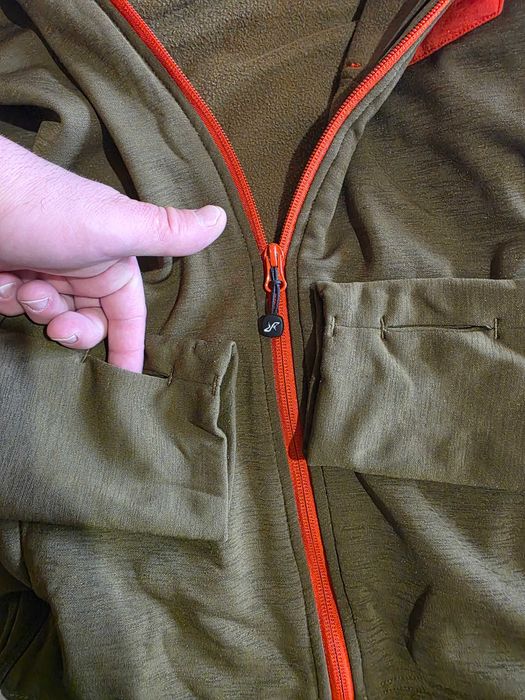 REVOLUTION RACE ILLUSION HOOD Мъжко Яке С Качулка Полар Туризъм Раз.М