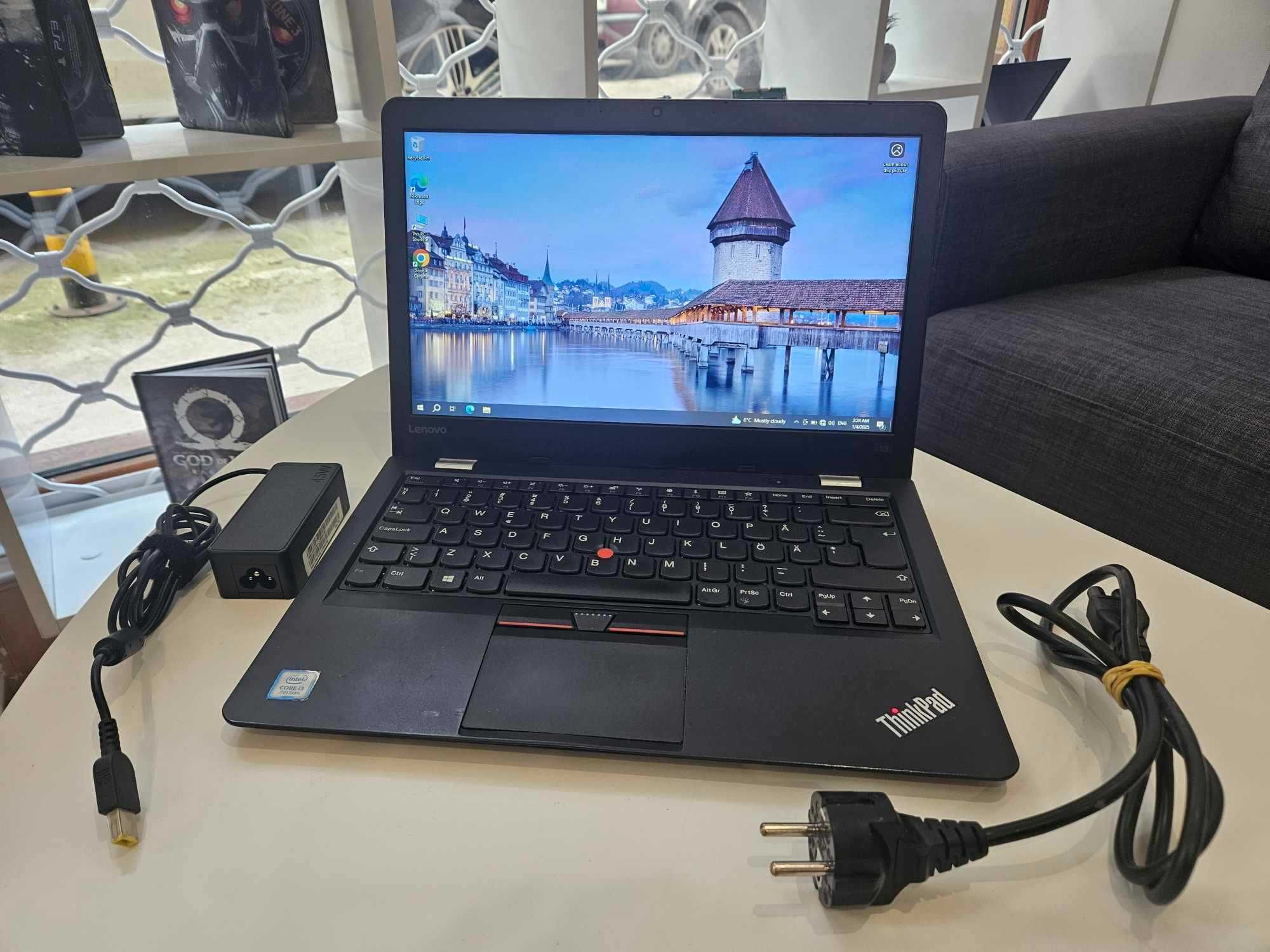 +ГАРАНЦИЯ! Лаптоп Lenovo Intel Core i3-7100U / 8GB RAM / 256GB SSD