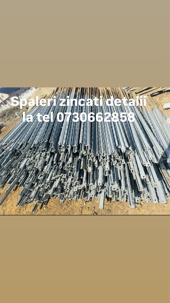 Vand spaleri zincati