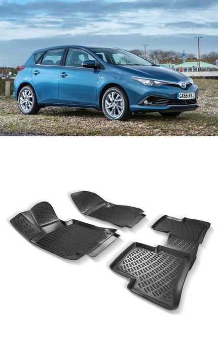 Гумени стелки RizLine съвместими с Toyota Auris 2012-2018