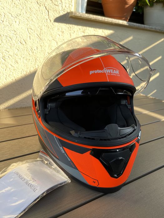 Casca moto Protectwear FF917B , marimea M , NOU
